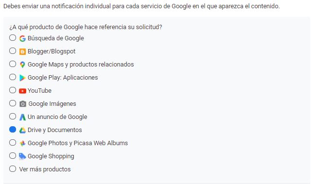 Servicios de Google en los que podemos denunciar un plagio Servicios de Google en los que podemos denunciar un plagio