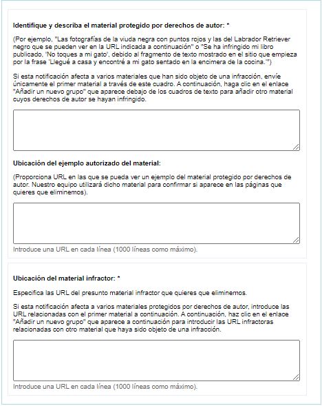 Paso 9: Describir el contenido plagiado Paso 9: Describir el contenido plagiado